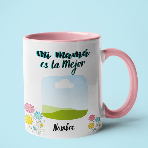 Taza para Mamá Personalizada: Mamá… Sin ti mi vida simplemente hubiera sido Imposible… Coffee Mug Regalos.Gifts 