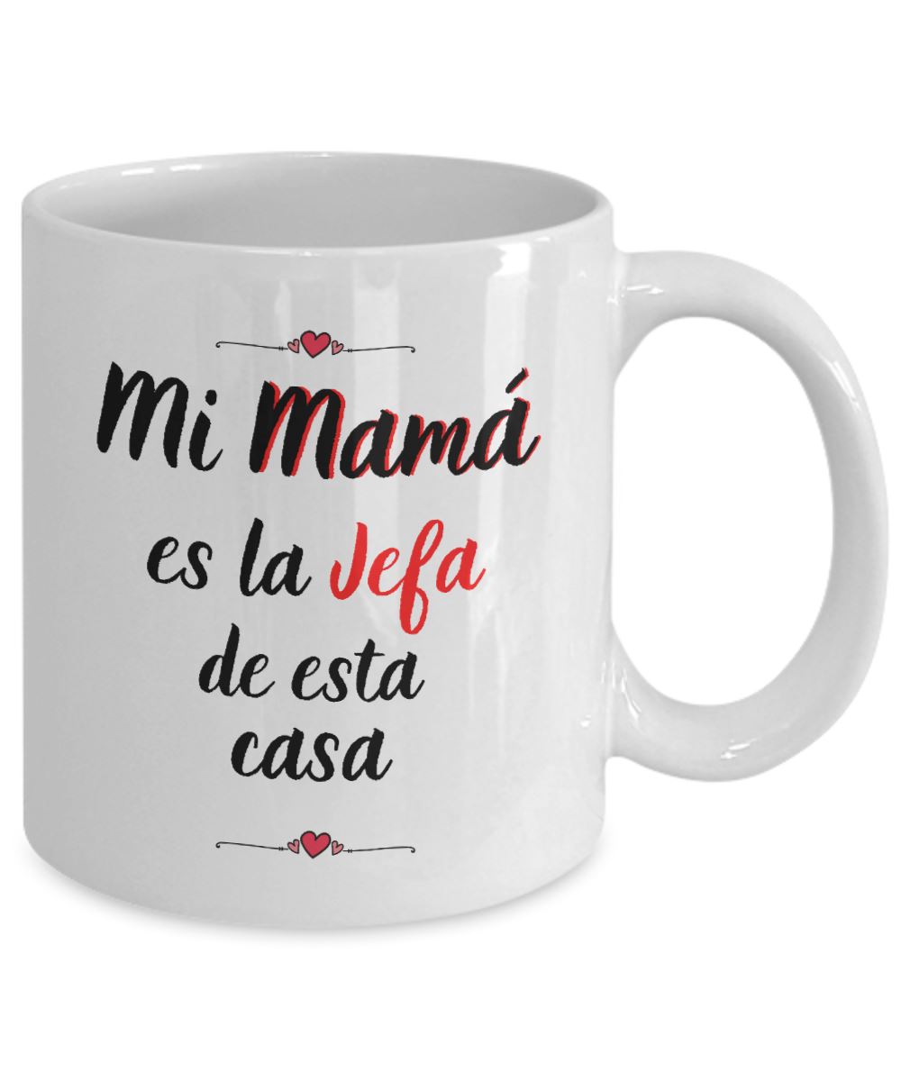 Taza para Mamá: Reglas de la casa… Coffee Mug Regalos.Gifts 15oz Mug White 