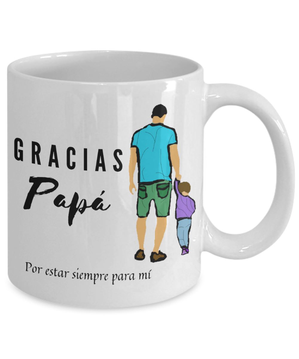 Taza para Papá: Gracias... Coffee Mug Regalos.Gifts 