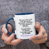 Taza Personalizable Para Ella - Mantente Fuerte! 4 Tonos a escoger Coffee Mug Regalos.Gifts 