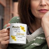 Taza Personalizada Para Mamá: Mamita no hay palabras… Coffee Mug Regalos.Gifts 