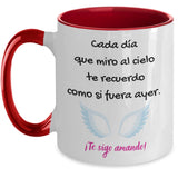 Taza Personalizada para Mamá: Te sigo Amando Coffee Mug Regalos.Gifts 11oz Red 