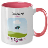 Taza Personalizada para Mamá: Te sigo Amando Coffee Mug Regalos.Gifts 11oz Pink 