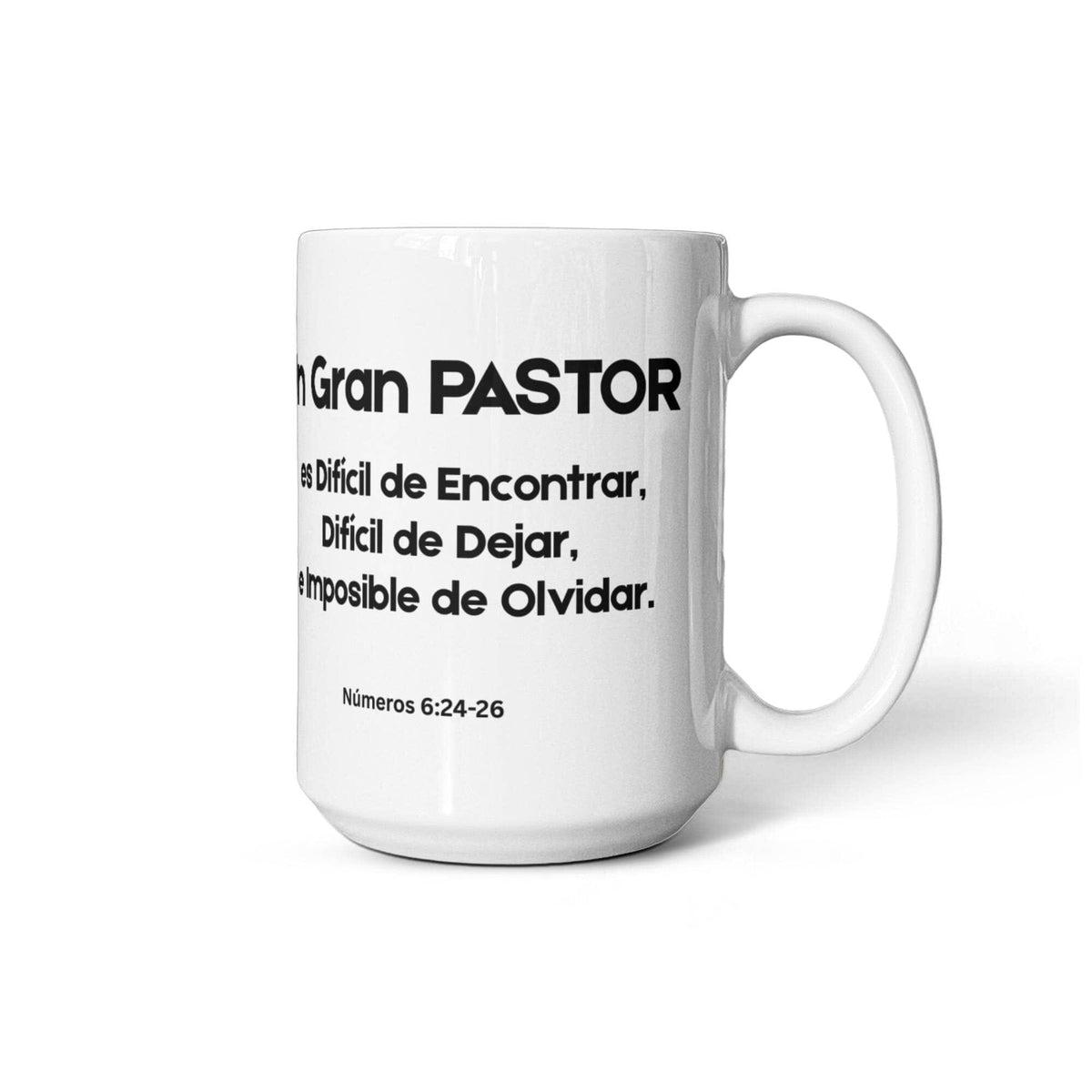 ☕ Taza personalizada para pastor – Un regalo lleno de gratitud y bendición Drinkware 