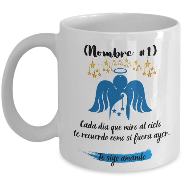 Taza Personalizada: Te sigo amando… Escoge tu taza entre blanca y negra Coffee Mug Regalos.Gifts 11oz White 