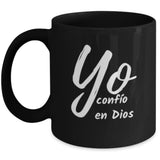 Taza: Yo confío en Dios Coffee Mug Regalos.Gifts 