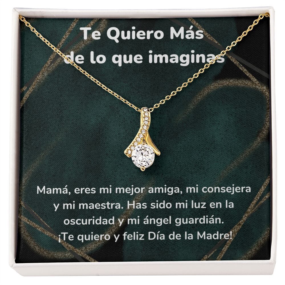 Te Quiero Más de lo que imaginas Collar Belleza Seductora (Alluring Beauty) Para Mamá Jewelry ShineOn Fulfillment <p>Acabado en Oro Amarillo de 18 quilates</p> Standard Box 