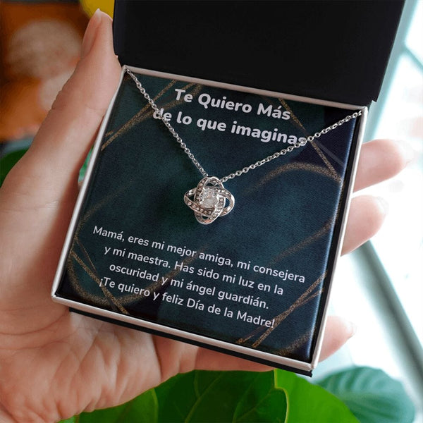 Te Quiero Más de lo que imaginas. Collar Para Mamá Nudo de Amor (LoveKnot) Jewelry/LoveKnot 