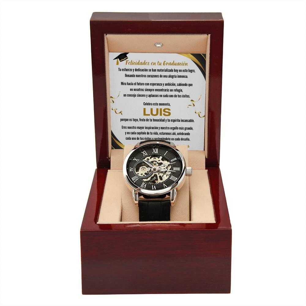 Tiempo de Orgullo: Un Legado de Amor y Éxito en Cada Tic Tac Jewelry/Watch 