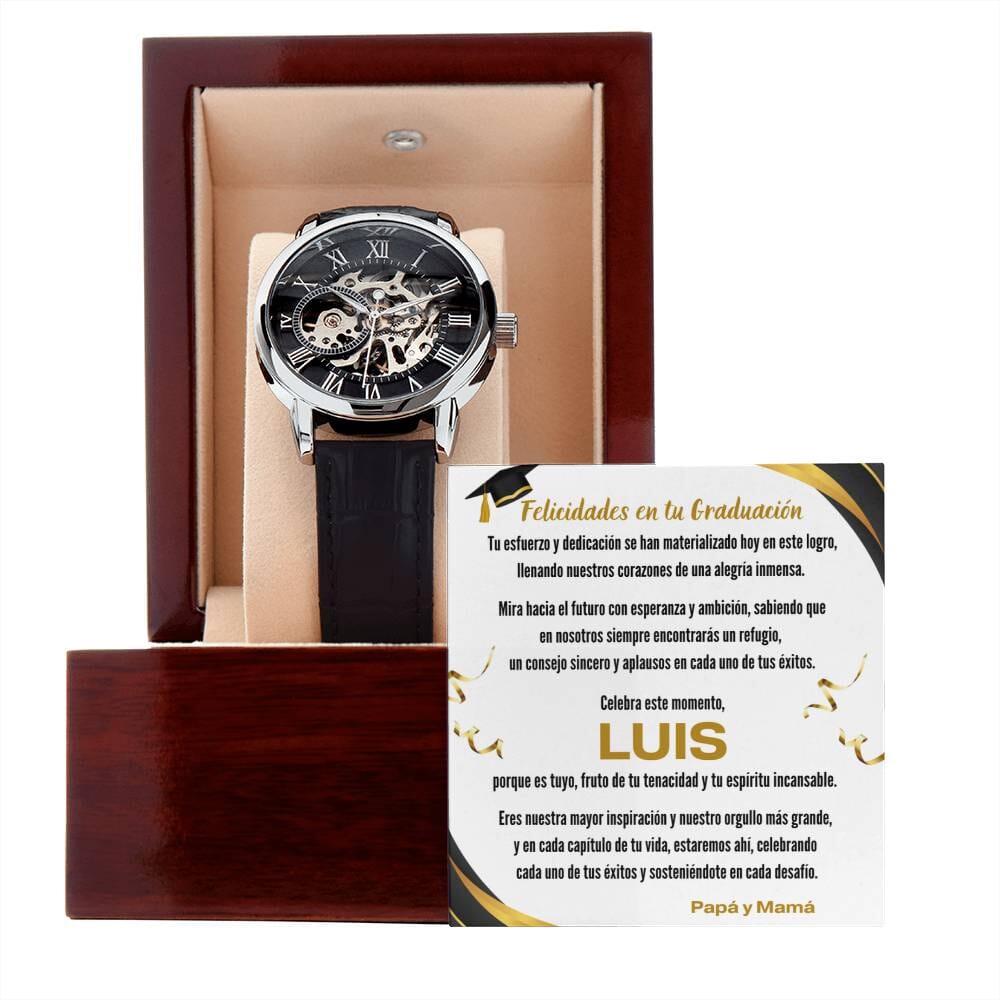 Tiempo de Orgullo: Un Legado de Amor y Éxito en Cada Tic Tac Jewelry/Watch 