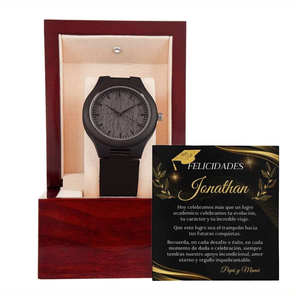 Tiempo de Orgullo: Un Reloj para Celebrar el Viaje de Graduación de tu Hijo Jewelry/Watch 
