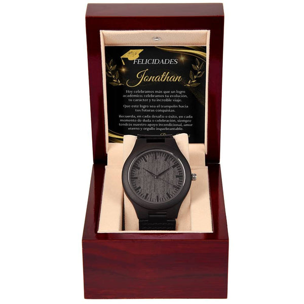 Tiempo de Orgullo: Un Reloj para Celebrar el Viaje de Graduación de tu Hijo Jewelry/Watch ShineOn Fulfillment 