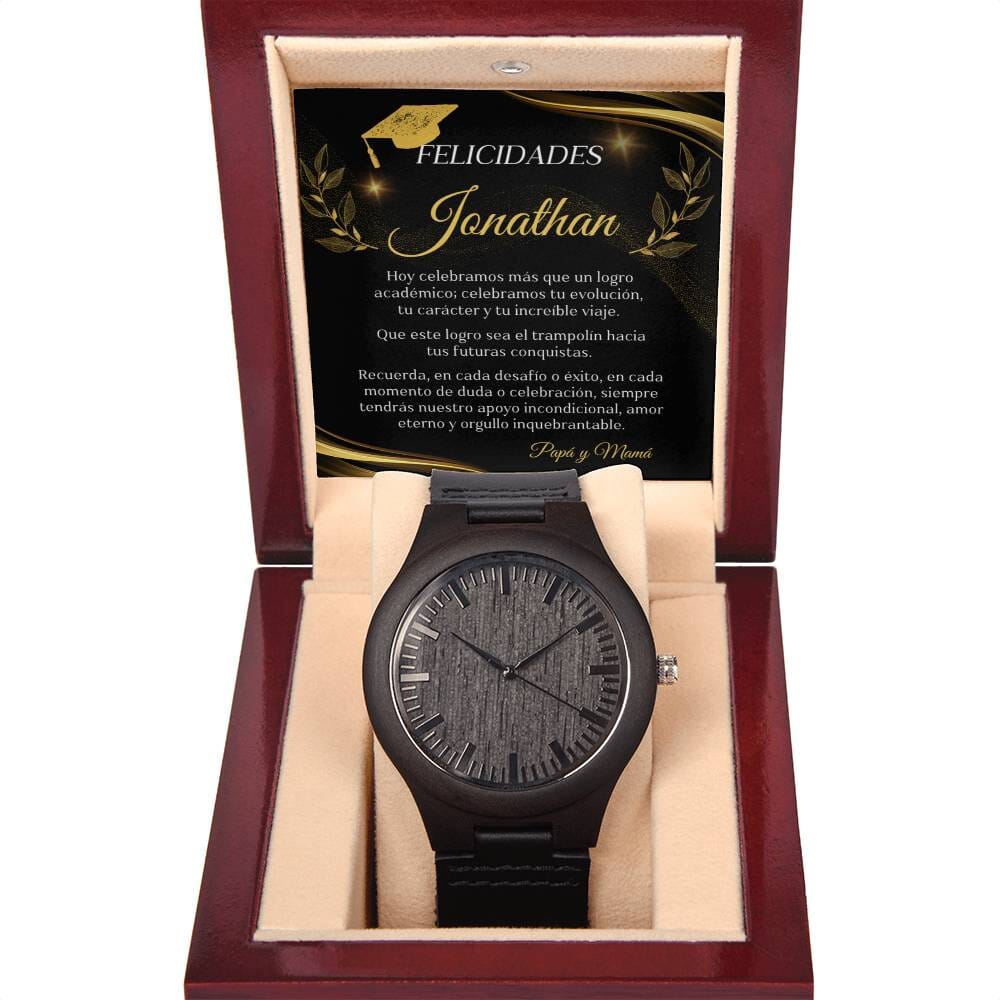 Tiempo de Orgullo: Un Reloj para Celebrar el Viaje de Graduación de tu Hijo Jewelry/Watch 