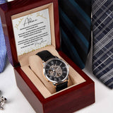 Tiempo Eterno: Un Reloj y Palabras que Marcan el Comienzo de tu Legado Jewelry/Watch ShineOn Fulfillment 
