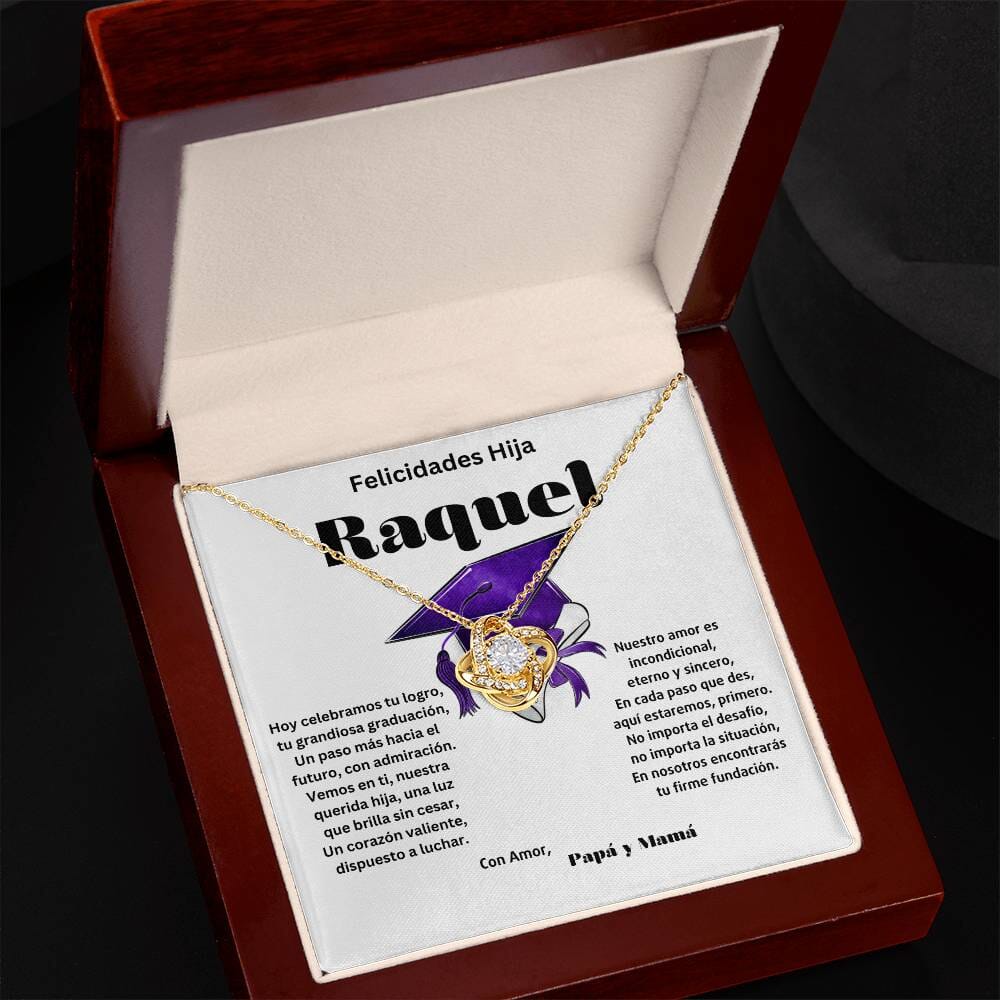 Un Abrazo Eterno: El Collar Nudo de Amor y el Mensaje que Cruzó Corazones Jewelry/LoveKnot 