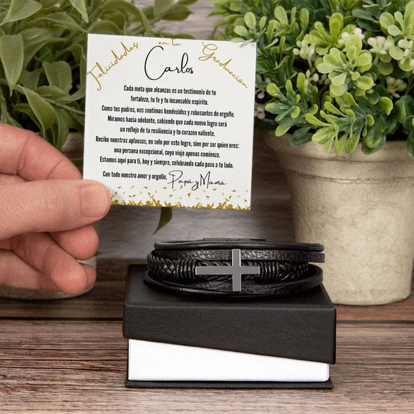Un Abrazo Eterno en Tu Muñeca: Celebrando tu Graduación con Amor y Orgullo Jewelry/bracelet 