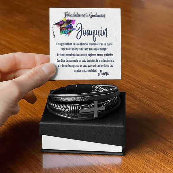 Un Abrazo Eterno: La Pulsera de la Promesa y Orgullo en Tu Graduación Jewelry/bracelet Caja Estándar 