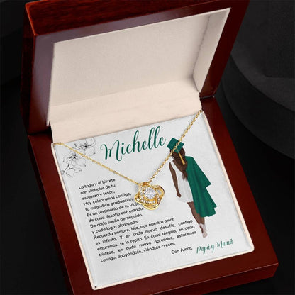 Un Collar de Nudo de Amor para Celebrar su Graduación Jewelry/LoveKnot 