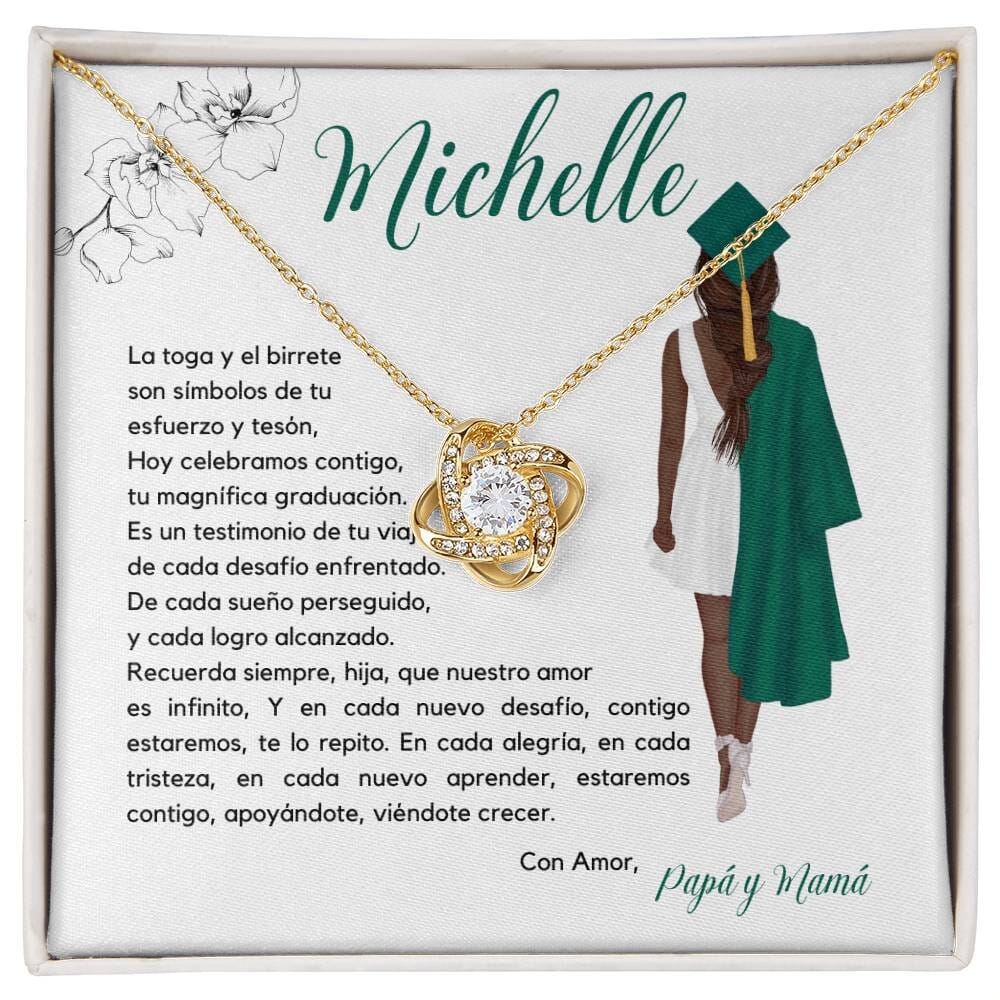 Un Collar de Nudo de Amor para Celebrar su Graduación Jewelry/LoveKnot 