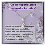 ¡Un día especial para una madre increíble! Collar Belleza Seductora (Alluring Beauty) Para Mamá Jewelry ShineOn Fulfillment Acabado en oro blanco de 14 k Standard Box 