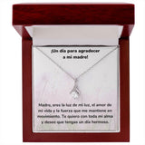 ¡Un día para agradecer a mi madre! Collar Belleza Seductora (Alluring Beauty) Para Mamá Jewelry ShineOn Fulfillment Acabado en oro blanco de 14 k Luxury Box 