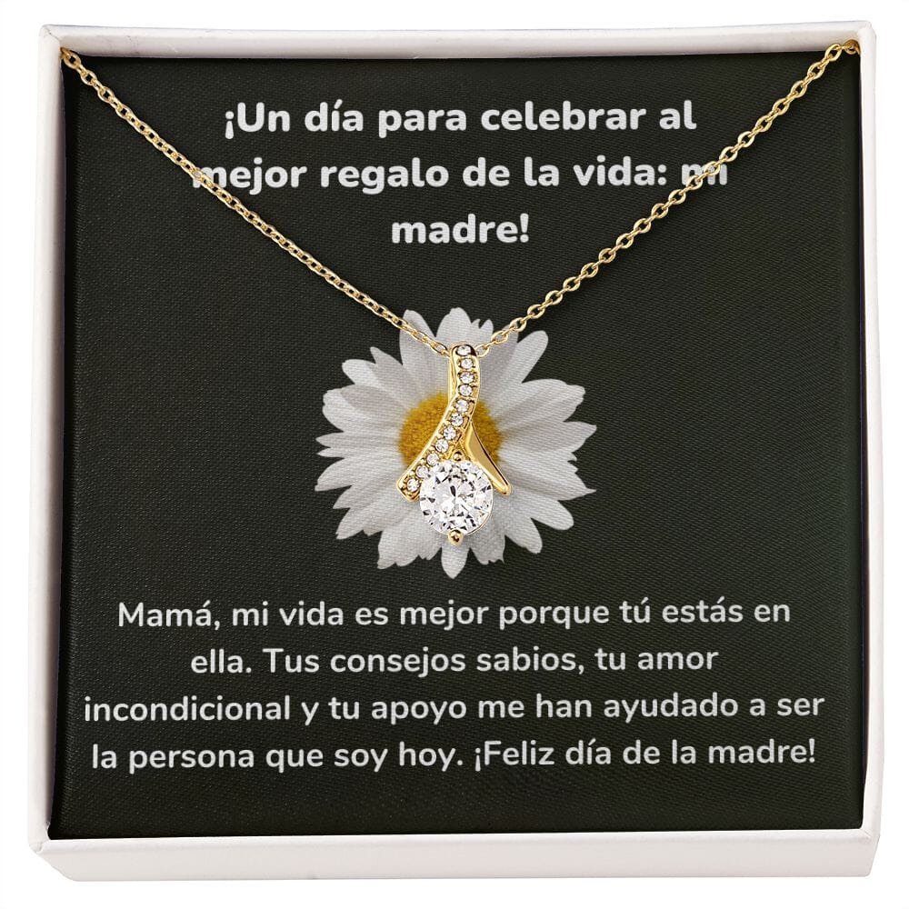 ¡Un día para celebrar al mejor regalo de la vida: mi madre! Collar Belleza Seductora (Alluring Beauty) Para Mamá Jewelry ShineOn Fulfillment <p>Acabado en Oro Amarillo de 18 quilates</p> Standard Box 