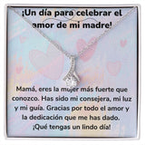 ¡Un día para celebrar el amor de mi madre! Collar Belleza Seductora (Alluring Beauty) Para Mamá Jewelry ShineOn Fulfillment Acabado en oro blanco de 14 k Standard Box 