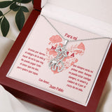 Un hermoso símbolo de amor y admiración - Elegante Collar de Amor Girafa con tarjeta Personalizada Jewelry ShineOn Fulfillment Acabado en oro blanco de 14 k Luxury Box 