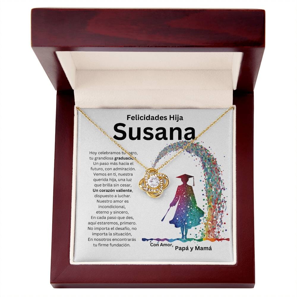 Un Lazo Eterno: Celebrando Tu Graduación con el Brillo del Amor Jewelry/LoveKnot 