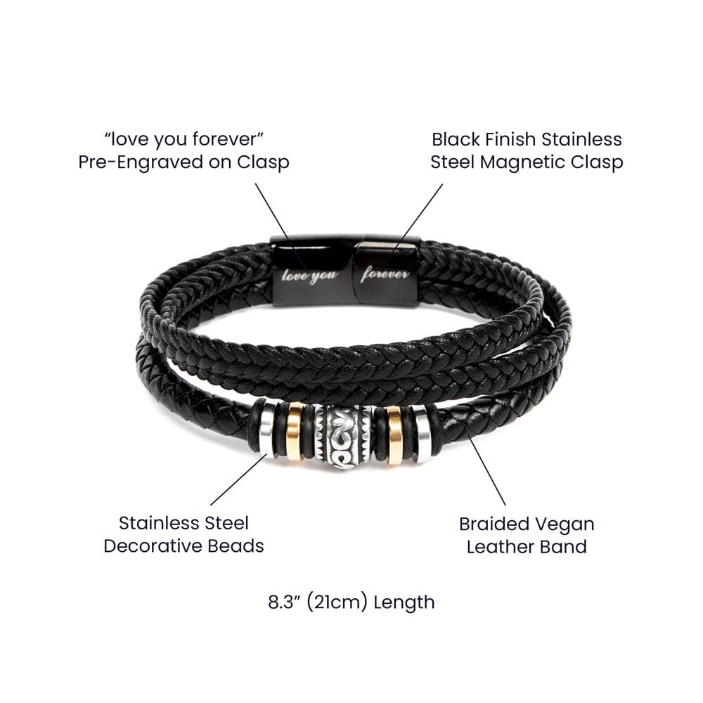 Un Lazo Inquebrantable: La Pulsera de la Eterna Promesa Jewelry/bracelet 