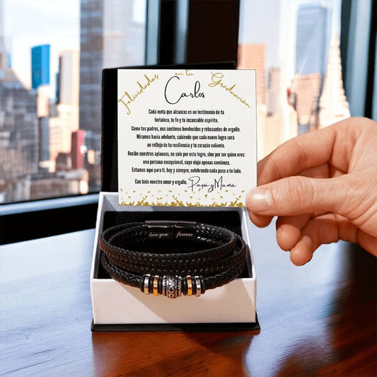 Un Lazo Inquebrantable: La Pulsera de la Eterna Promesa Jewelry/bracelet <p>Caja de Dos Tonos</p> 