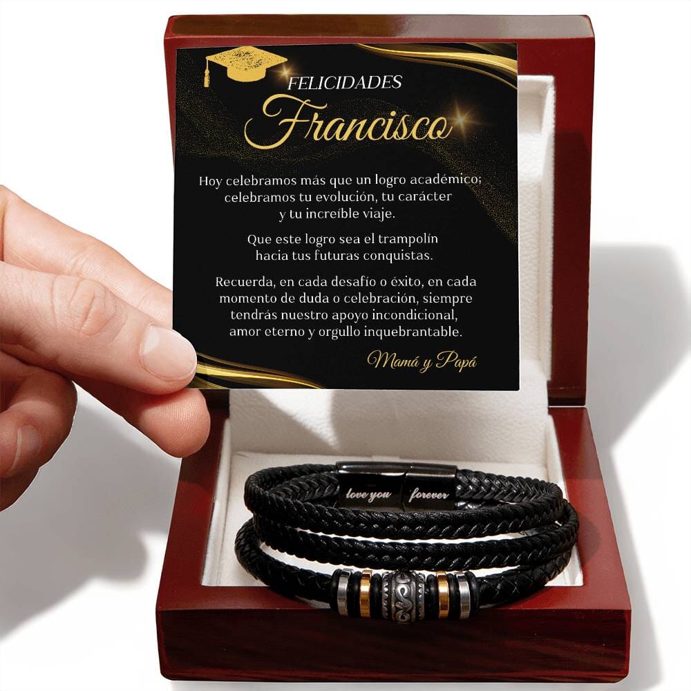 Un Lazo Inquebrantable: La Pulsera que Encapsula Amor Eterno y Orgullo Infinito Jewelry/bracelet 