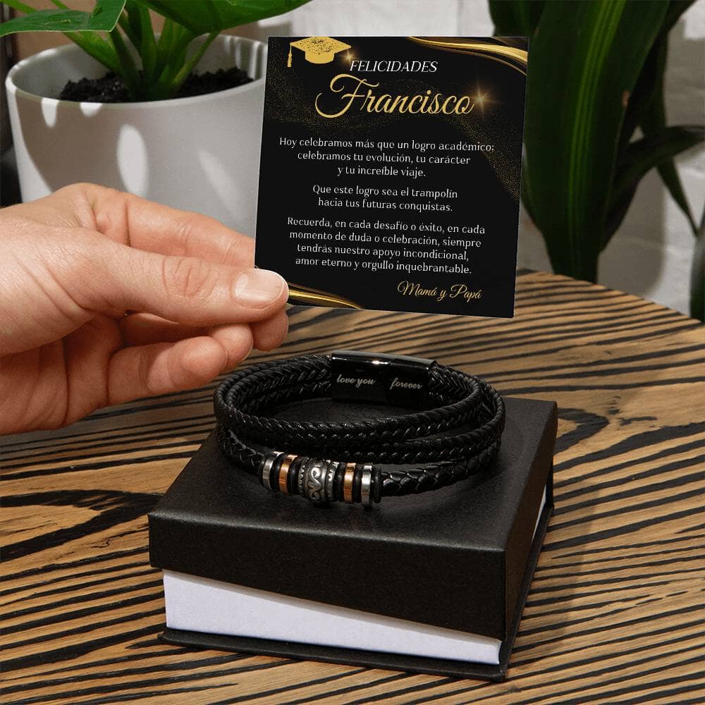 Un Lazo Inquebrantable: La Pulsera que Encapsula Amor Eterno y Orgullo Infinito Jewelry/bracelet <p>Caja de Dos Tonos</p> 