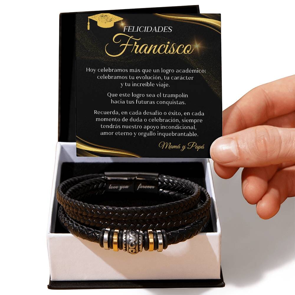 Un Lazo Inquebrantable: La Pulsera que Encapsula Amor Eterno y Orgullo Infinito Jewelry/bracelet 