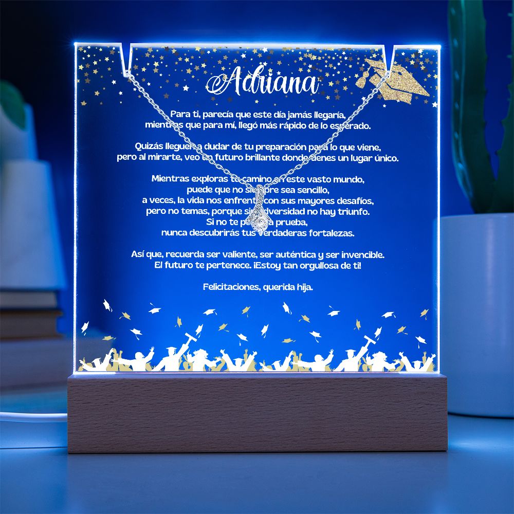 Un Legado de Amor: Set de Recuerdo Personalizado para Celebrar la Graduación de tu Hija Jewelry/AlluringBeauty 