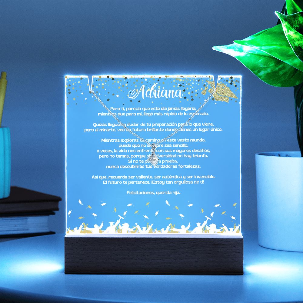 Un Legado de Amor: Set de Recuerdo Personalizado para Celebrar la Graduación de tu Hija Jewelry/AlluringBeauty 