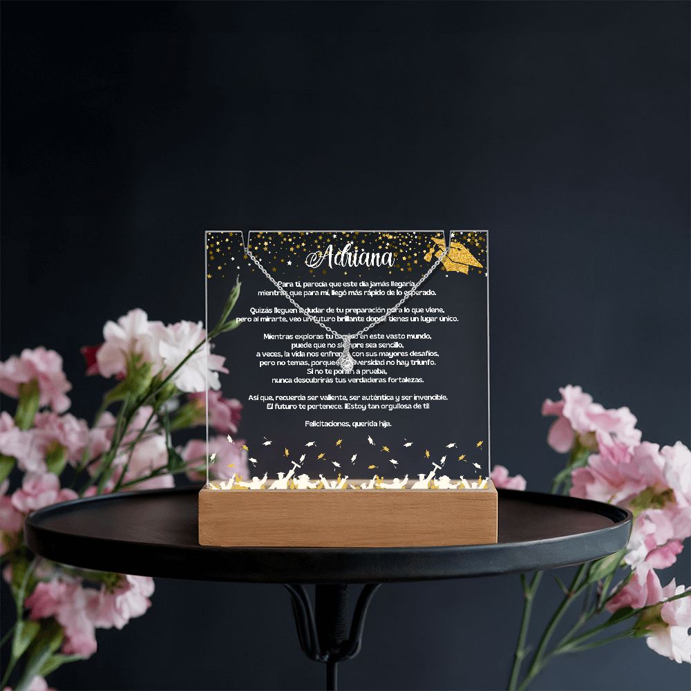 Un Legado de Amor: Set de Recuerdo Personalizado para Celebrar la Graduación de tu Hija Jewelry/AlluringBeauty 