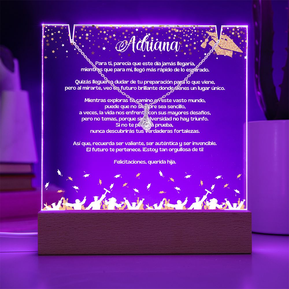 Un Legado de Amor: Set de Recuerdo Personalizado para Celebrar la Graduación de tu Hija Jewelry/AlluringBeauty 