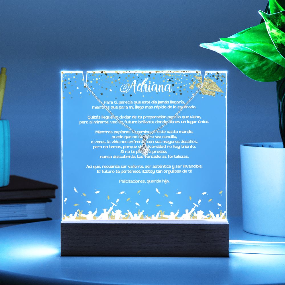 Un Legado de Amor: Set de Recuerdo Personalizado para Celebrar la Graduación de tu Hija Jewelry/AlluringBeauty 