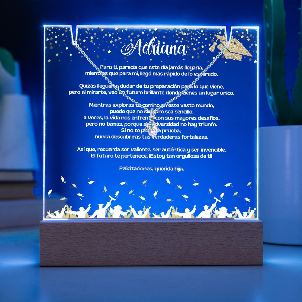 Un Legado de Amor: Set de Recuerdo Personalizado para Celebrar la Graduación de tu Hija Jewelry/AlluringBeauty 