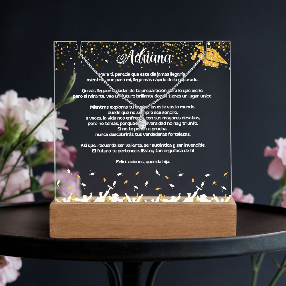 Un Legado de Amor: Set de Recuerdo Personalizado para Celebrar la Graduación de tu Hija Jewelry/AlluringBeauty 