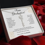 Un Recuerdo para Toda la Vida – Collar de Graduación Personalizado con Nombre (Para: Nieta, Hija, Sobrina, Hermana, Prima, Amiga) Jewelry/NameNecklaceHeart 