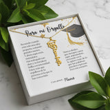 Un Recuerdo que Dura para Siempre - Regalo para Graduación Personalizado Jewelry/NameNecklace 