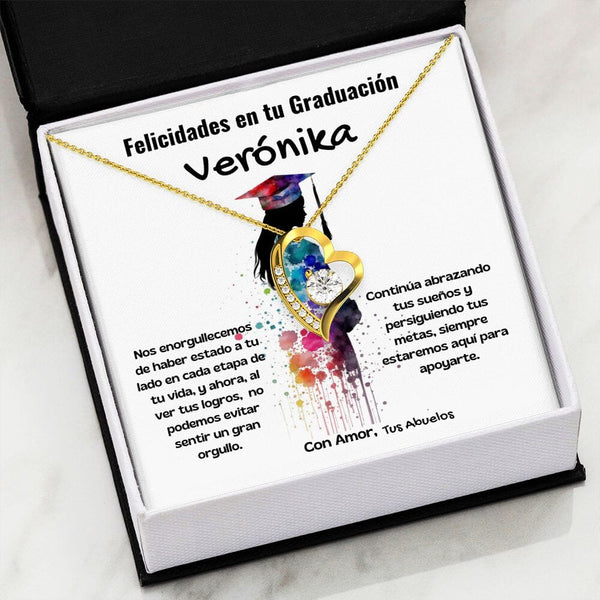 Un Regalo de Amor y Orgullo para Tu Hija en su Graduación - Collar Forever Love Jewelry/ForeverLove 