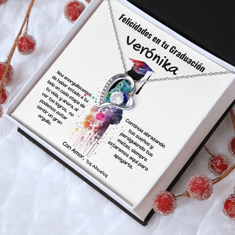 Un Regalo de Amor y Orgullo para Tu Hija en su Graduación - Collar Forever Love Jewelry/ForeverLove 