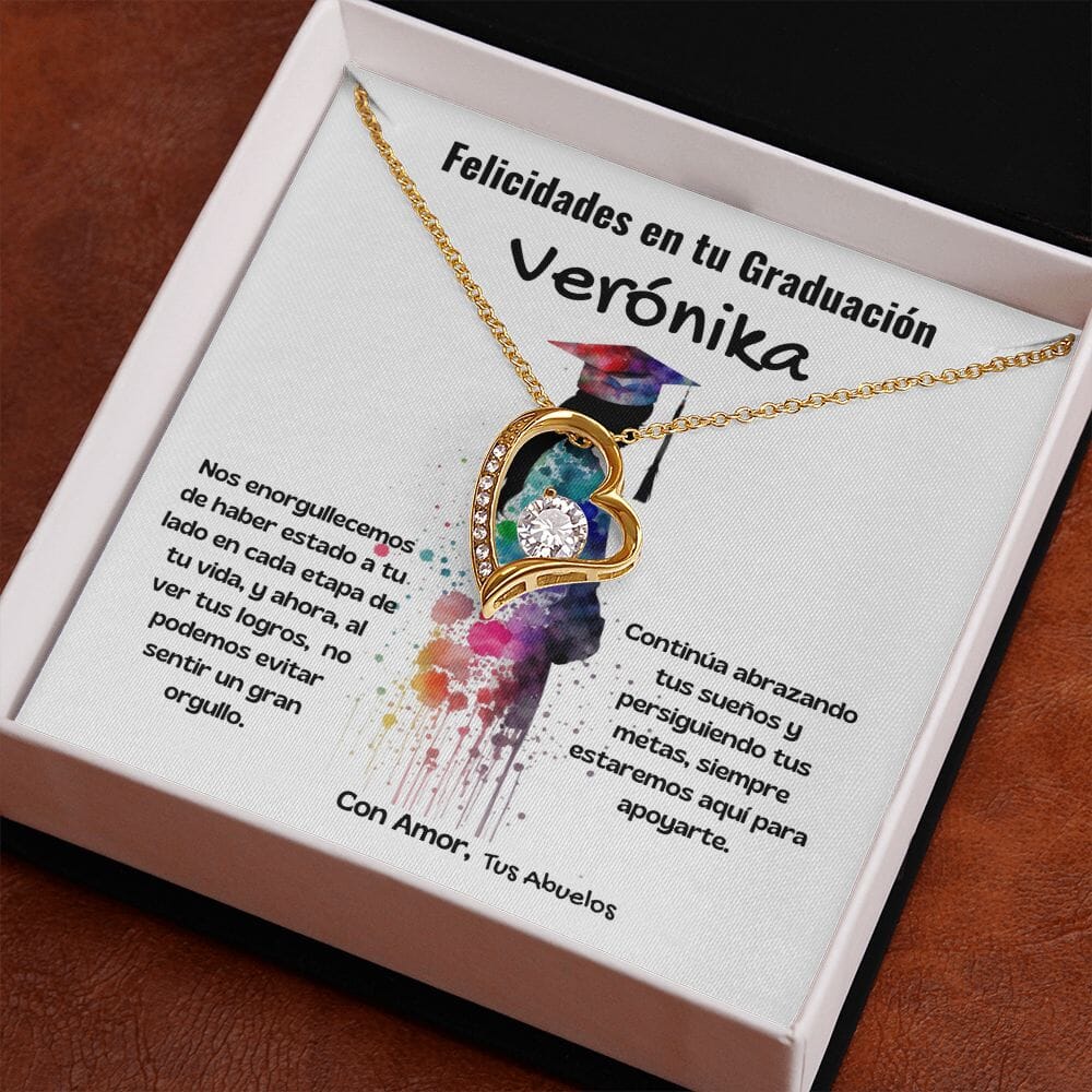 Un Regalo de Amor y Orgullo para Tu Hija en su Graduación - Collar Forever Love Jewelry/ForeverLove 