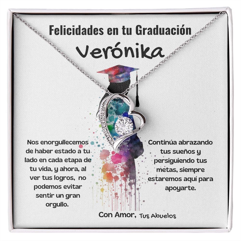 Un Regalo de Amor y Orgullo para Tu Hija en su Graduación - Collar Forever Love Jewelry/ForeverLove 