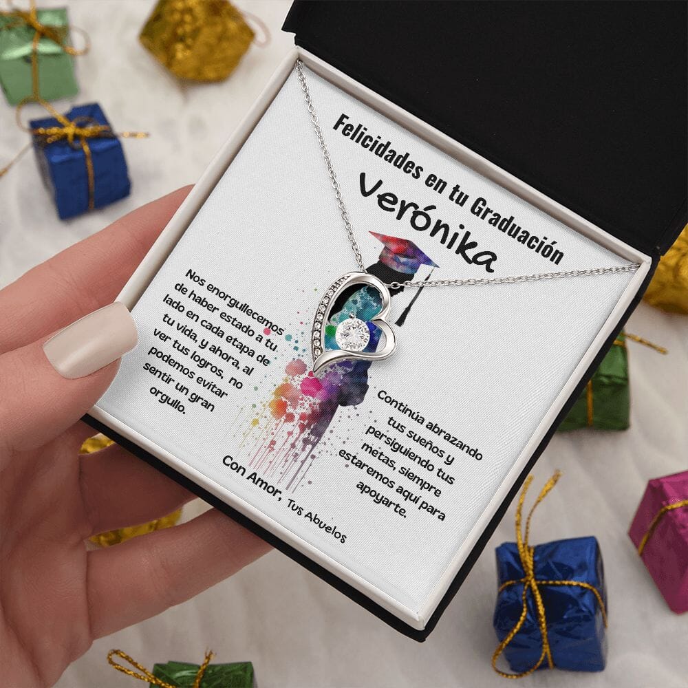 Un Regalo de Amor y Orgullo para Tu Hija en su Graduación - Collar Forever Love Jewelry/ForeverLove 