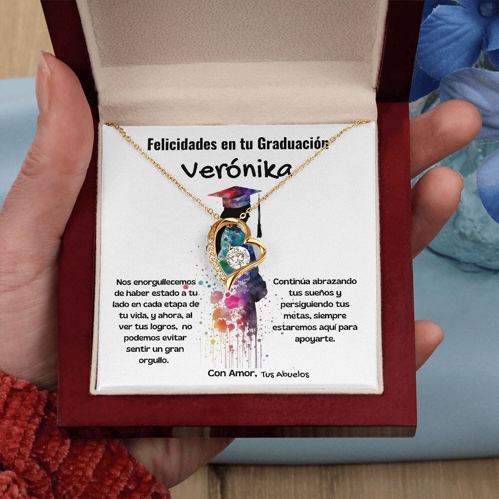 Un Regalo de Amor y Orgullo para Tu Hija en su Graduación - Collar Forever Love Jewelry/ForeverLove 
