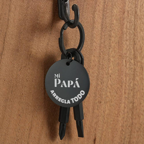 Un regalo especial y muy útil para Papá - Un llavero que necesita Todo Papá Jewelry 